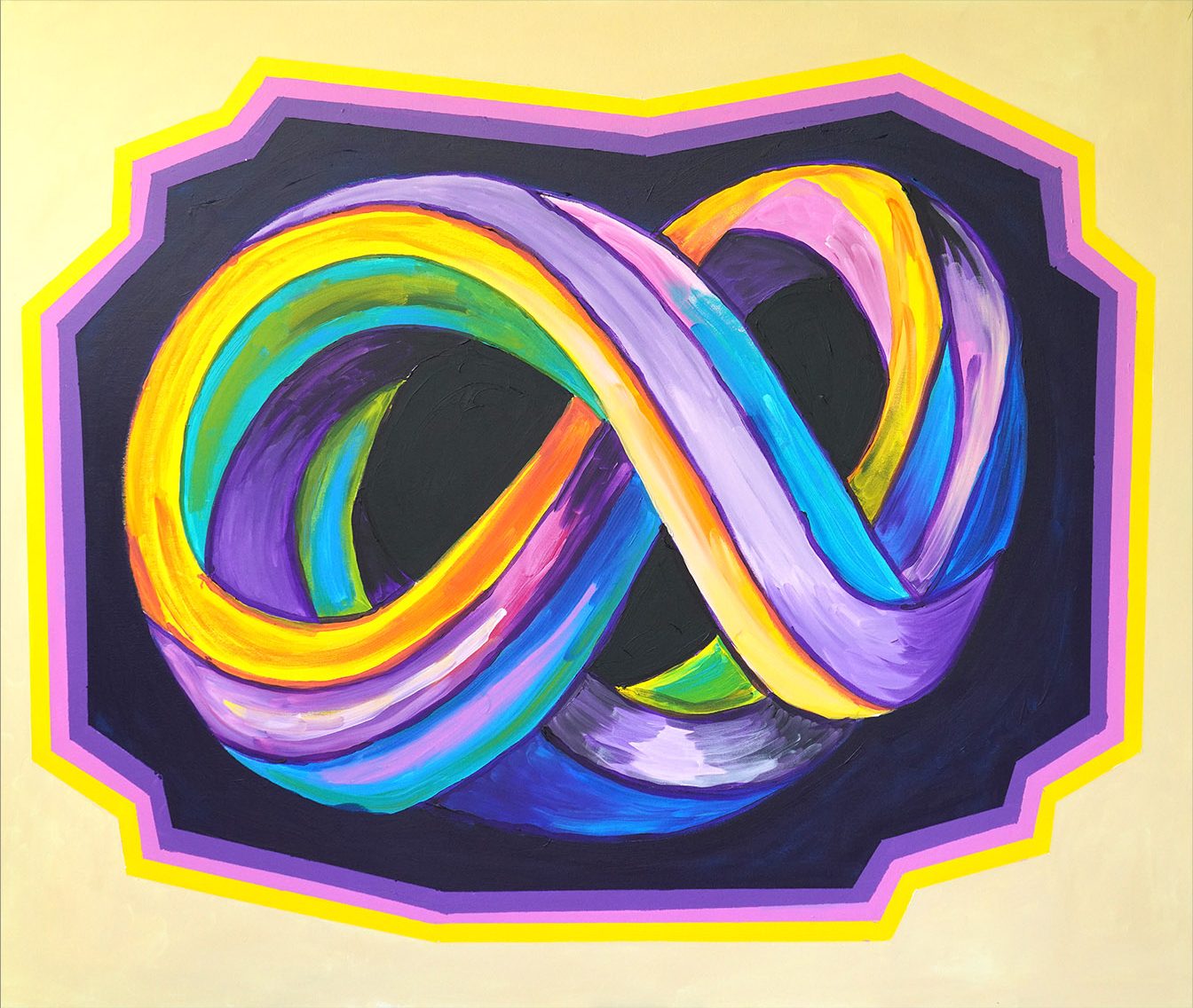 Amour infinie — acrylique sur toile
