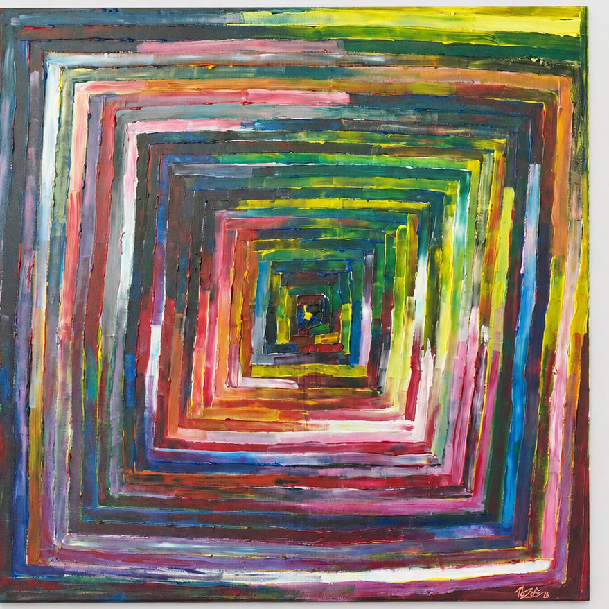 Espoir Jo-ne, acrylique sur toile