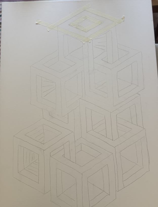 Le tracé au crayon