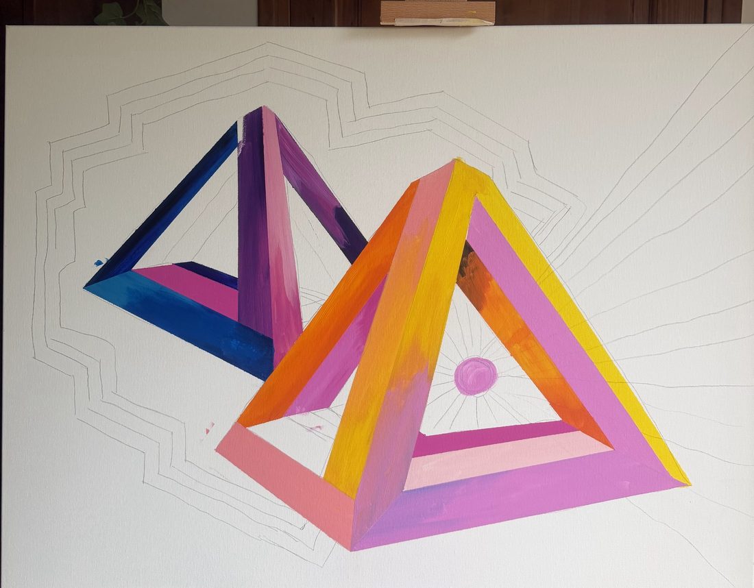Étape 3 : les pyramides achevées