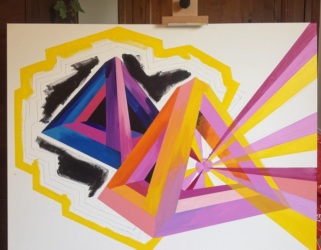 Étape 6 : le halo jaune