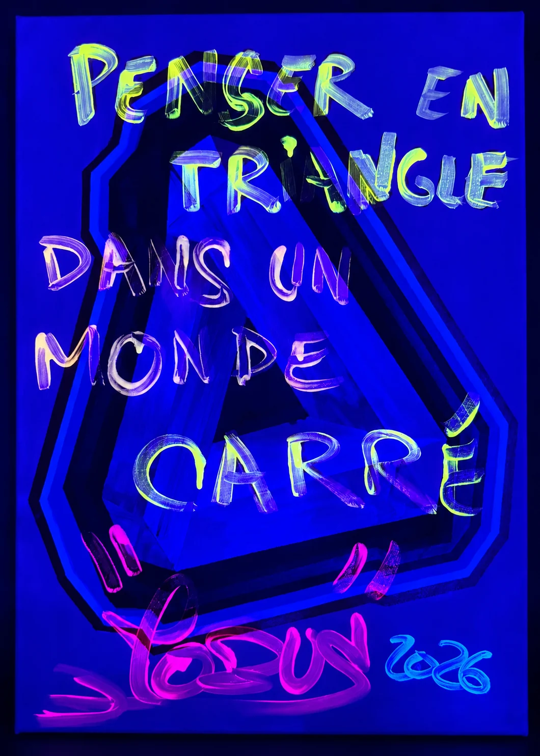 Bermudes — sous lumière UV